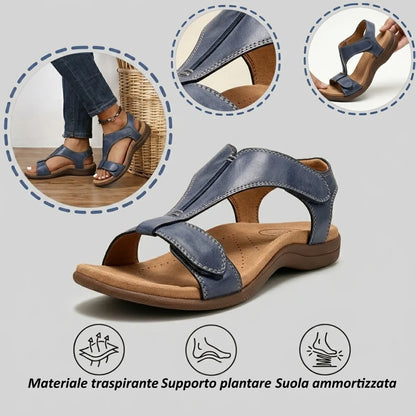 🔥 Sandalias ortopédicas de verano para mujer | Diseño ergonómico, soporte para el arco, comodidad durante todo el día | Antideslizante y transpirable ✅