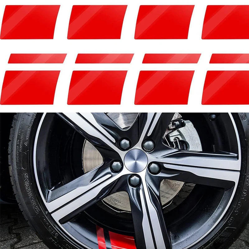 🔥 50% Kedvezmény 🏷️Autókerék-felnire ragasztható fényvisszaverő csíkok🚗