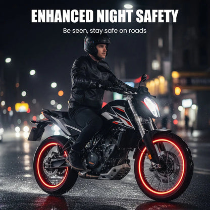 🔥Fényvisszaverő kerékmatricák motorkerékpárokhoz