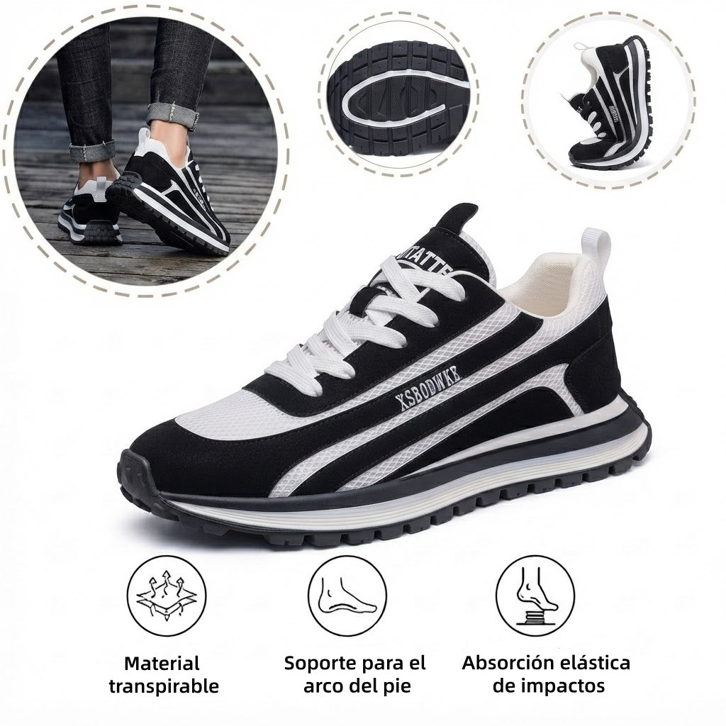 ⏰¡Último día, 50% de descuento! ¡No te lo pierdas! 🔥Zapatos ortopédicos de diseño ergonómico con absorción de impactos, ✅️Zapatos ortopédicos saludables diseñados específicamente para hombres europeos.