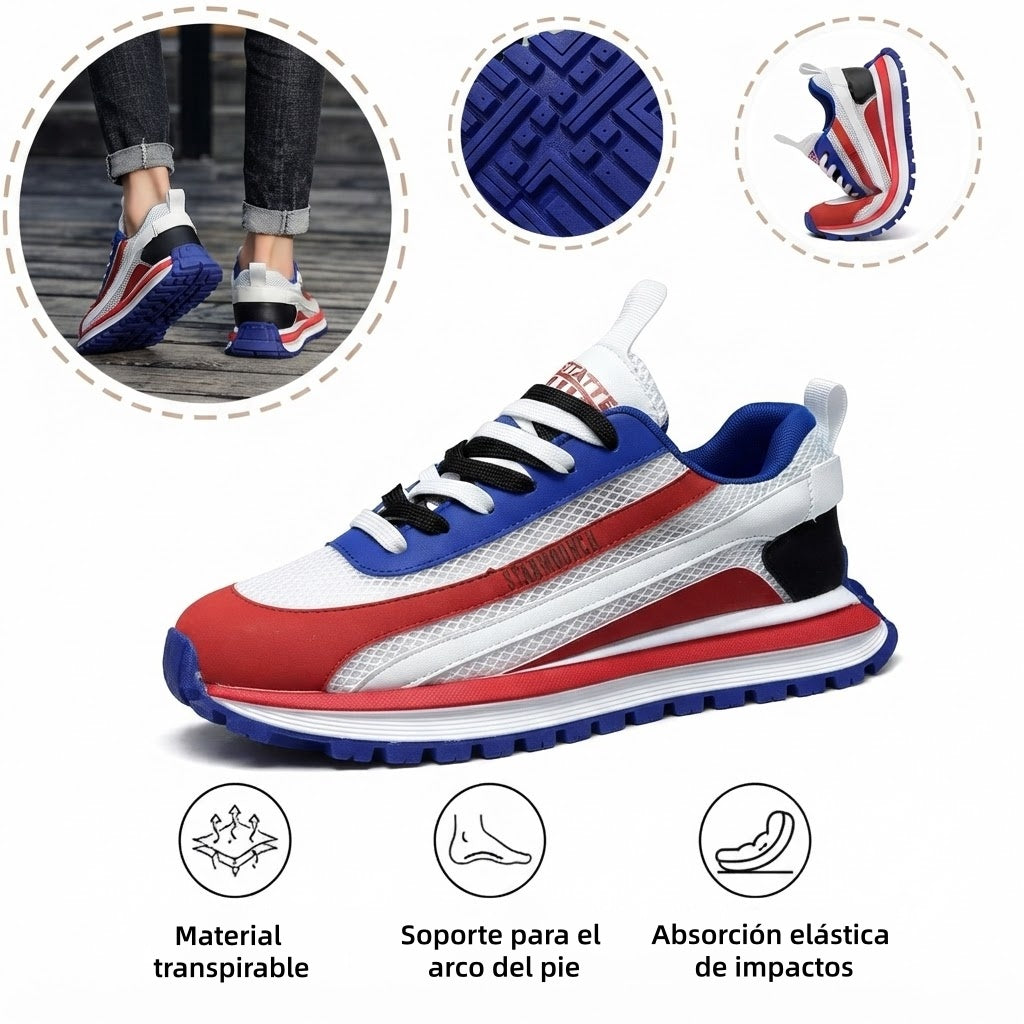 ⏰¡Último día, 50% de descuento! ¡No te lo pierdas! 🔥Zapatos ortopédicos de diseño ergonómico con absorción de impactos, ✅️Zapatos ortopédicos saludables diseñados específicamente para hombres europeos.