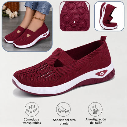 ⏰ ¡Último día! 50% de descuento 👟 Zapatos ortopédicos ergonómicos de verano | Transpirable y ligero ✅ Alivia el dolor de pies | Fácil de poner y quitar