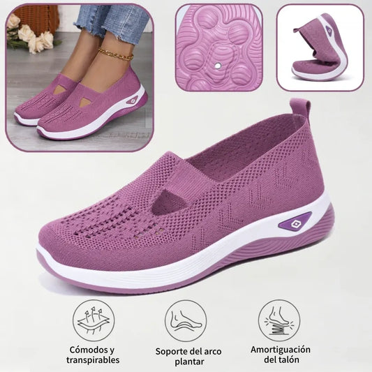 ⏰ ¡Último día! 50% de descuento 👟 Zapatos ortopédicos ergonómicos de verano | Transpirable y ligero ✅ Alivia el dolor de pies | Fácil de poner y quitar