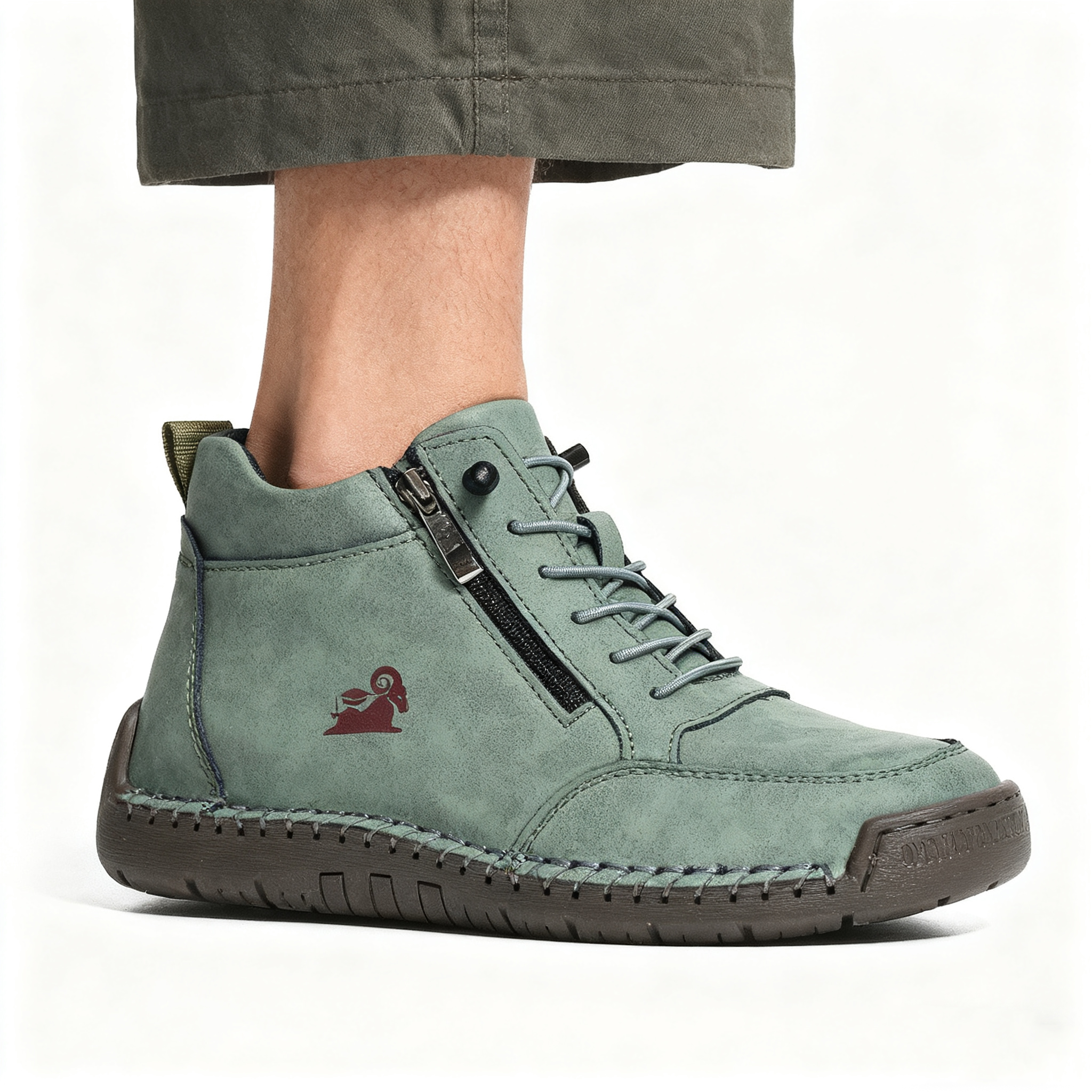 (🔥 50% de descuento - ¡No te lo pierdas!) Zapatos de piel de becerro seleccionados - Zapatos ortopédicos - 👞 - Duraderos, antideslizantes e impermeables (soporte de arco, alivio del dolor, unisex)