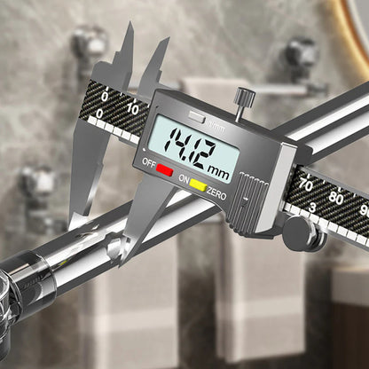 Praktikus, állítható törülközőtartó tapadókoronggal 🧺🚿🔧