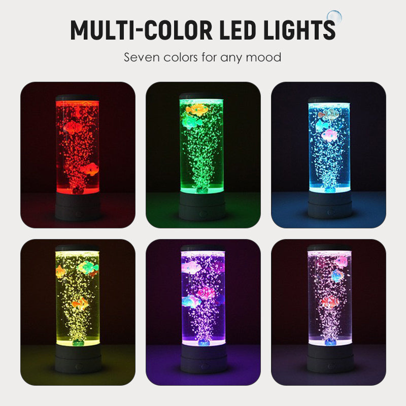 🔥LED-es buborékos akváriumlámpa