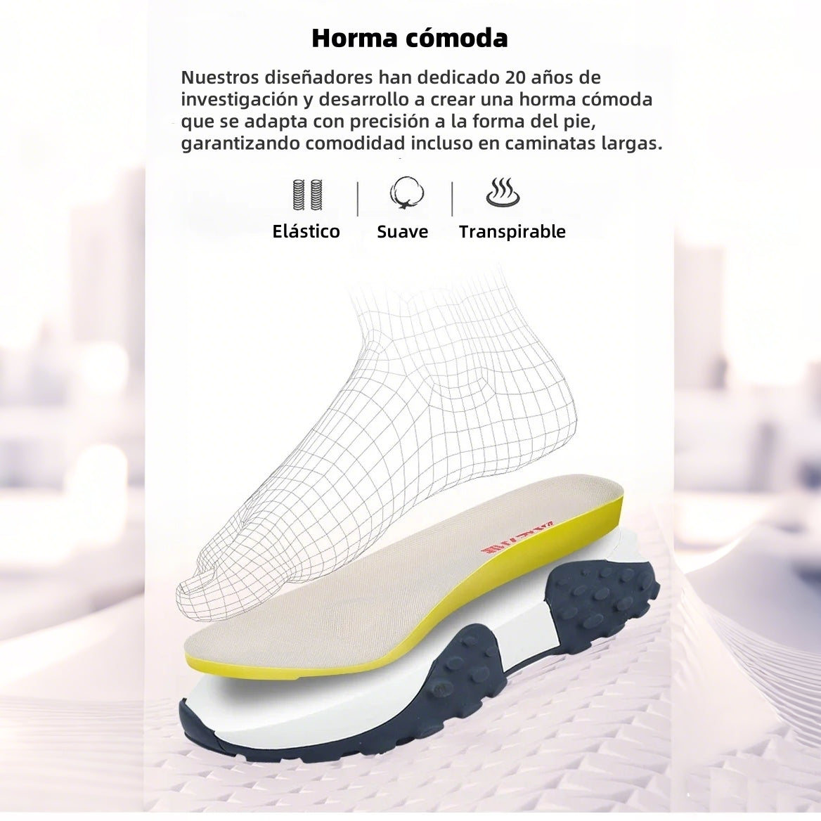 Yooall® | Plantilla ortopédica de gamuza alemana de lujo, suave y cómoda | Soporte para el arco, alivia el dolor