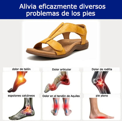 🔥 Sandalias ortopédicas de verano para mujer | Diseño ergonómico, soporte para el arco, comodidad durante todo el día | Antideslizante y transpirable ✅