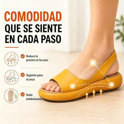 ⏰ ¡50% de descuento hoy! 👡 Sandalias cómodas con soporte para el arco plantar 🦶 Diseño ergonómico para caminar cómodamente todo el día ✅