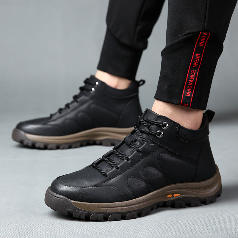 🎁Oferta por tiempo limitado: 30% de descuento🔴Zapatos de cuero de alta calidad🦶Alivian el dolor de pies y la fascitis plantar - Impermeables y antideslizantes✅Disponibles en varias tallas