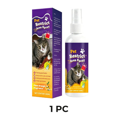 🔥Állatriasztó spray – természetes macska- és kutyariasztó✨