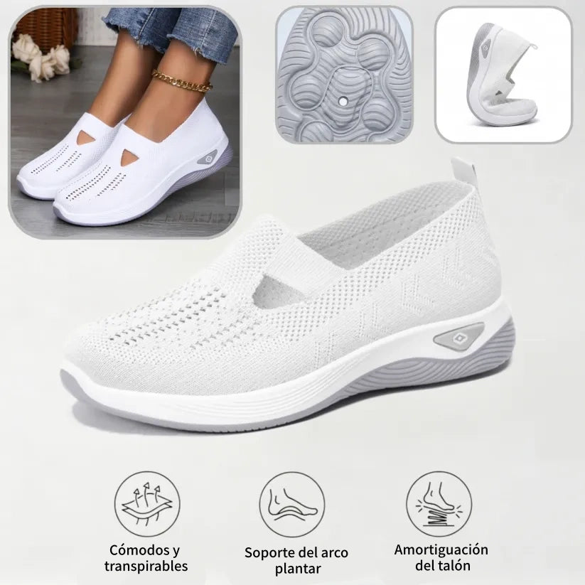 ⏰ ¡Último día! 50% de descuento 👟 Zapatos ortopédicos ergonómicos de verano | Transpirable y ligero ✅ Alivia el dolor de pies | Fácil de poner y quitar