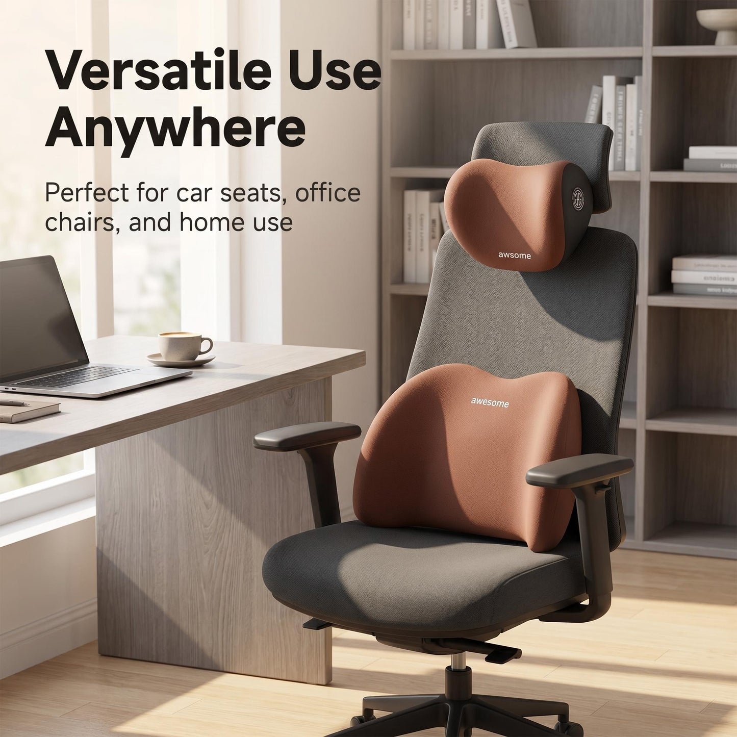 Szett akció 🔥Kiváló minőségű, alakváltozatlan autóüléspárna🚗💺