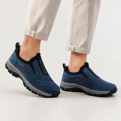 🔷30% de descuento hoy ⏰ - Zapatos ortopédicos de gamuza de una marca australiana de lujo, suaves, cómodos y con excelente soporte 🦶 - Alivia el dolor de pies