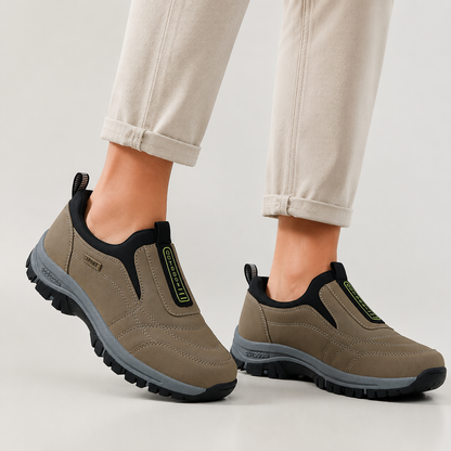 🔷30% de descuento hoy ⏰ - Zapatos ortopédicos de gamuza de una marca australiana de lujo, suaves, cómodos y con excelente soporte 🦶 - Alivia el dolor de pies