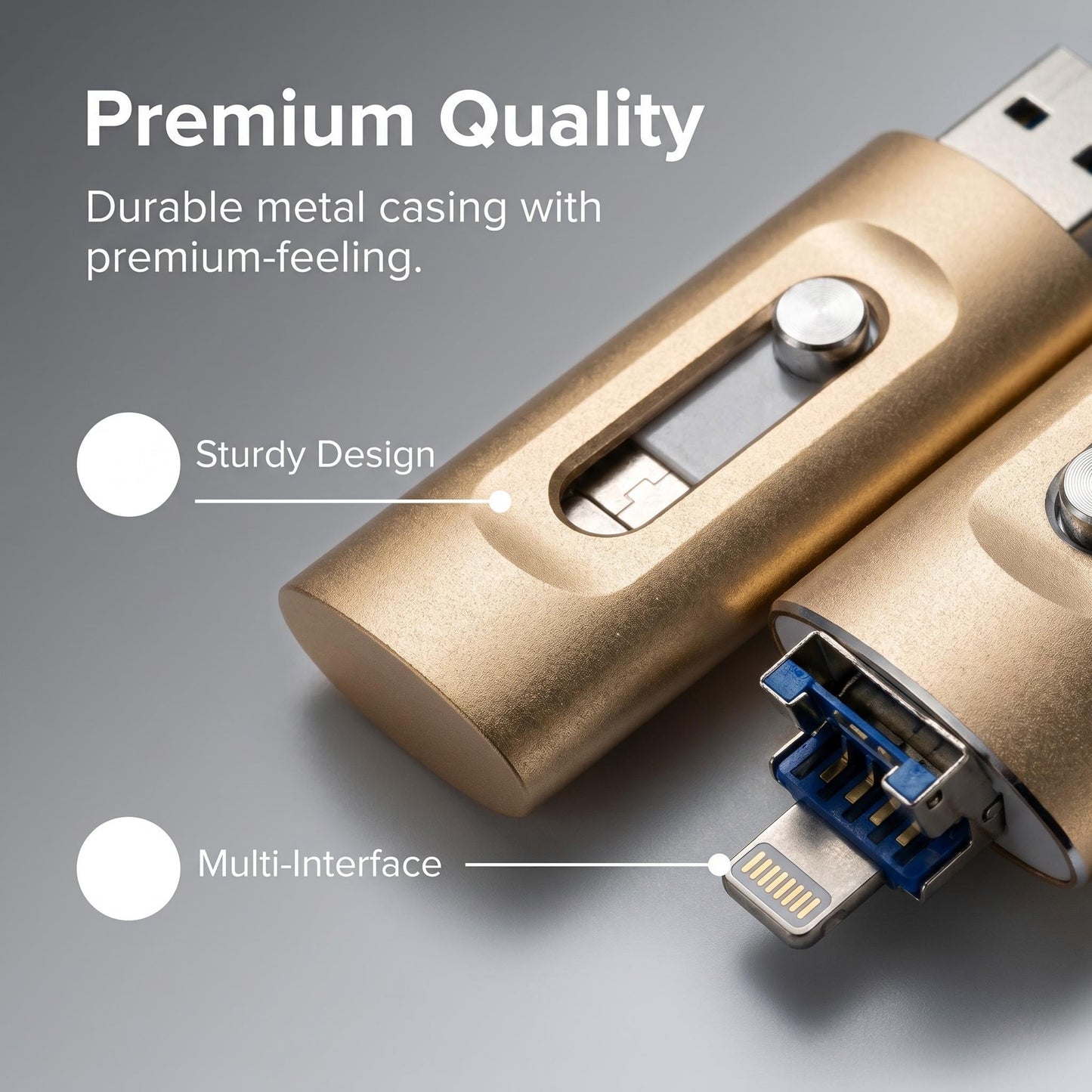 50% Kedvezmény 🏷️3 az 1-ben univerzális USB-meghajtó💾🔌