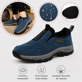 🎁 Oferta especial: 50% 🎁 Zapatos ortopédicos para caminar para hombre — Zapatos de gamuza cosidos a mano 👟 Impermeables y antideslizantes ✅ Soporte para el arco — Caminar cómodamente.