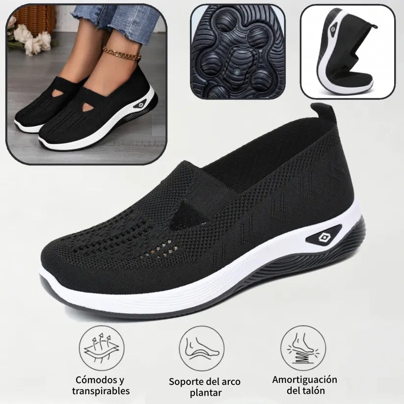 ⏰ ¡Último día! 50% de descuento 👟 Zapatos ortopédicos ergonómicos de verano | Transpirable y ligero ✅ Alivia el dolor de pies | Fácil de poner y quitar