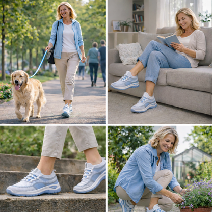 【🎁Oferta por tiempo limitado】Zapatos casuales ergonómicos para mujer👞 - El soporte para el arco proporciona comodidad y alivia fácilmente el dolor de pies🦶