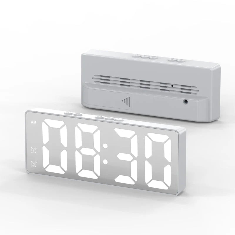 ⏰Minimalista digitális ébresztőóra hálószobába és irodába