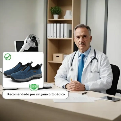 🔷30% de descuento hoy ⏰ - Zapatos ortopédicos de gamuza de una marca australiana de lujo, suaves, cómodos y con excelente soporte 🦶 - Alivia el dolor de pies