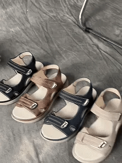 🔥50% de descuento hoy - ¡no te lo pierdas! Sandalias ortopédicas de verano, diseño ergonómico ✅ alivian el dolor de pies, antideslizantes y transpirables, ajustables con cierre de velcro ✅