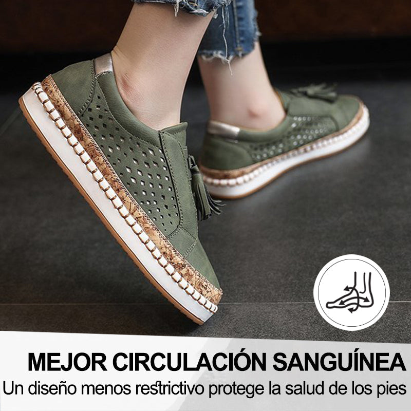 (🔥50% de descuento hoy - ¡cógelo!) Zapatos ortopédicos elegantes de primera calidad 👞 - Diseño ergonómico para aliviar el dolor
