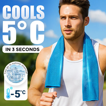 🌞 Rendkívül nedvszívó hűsítő törölköző, tökéletes bármikor, bárhol! 💧