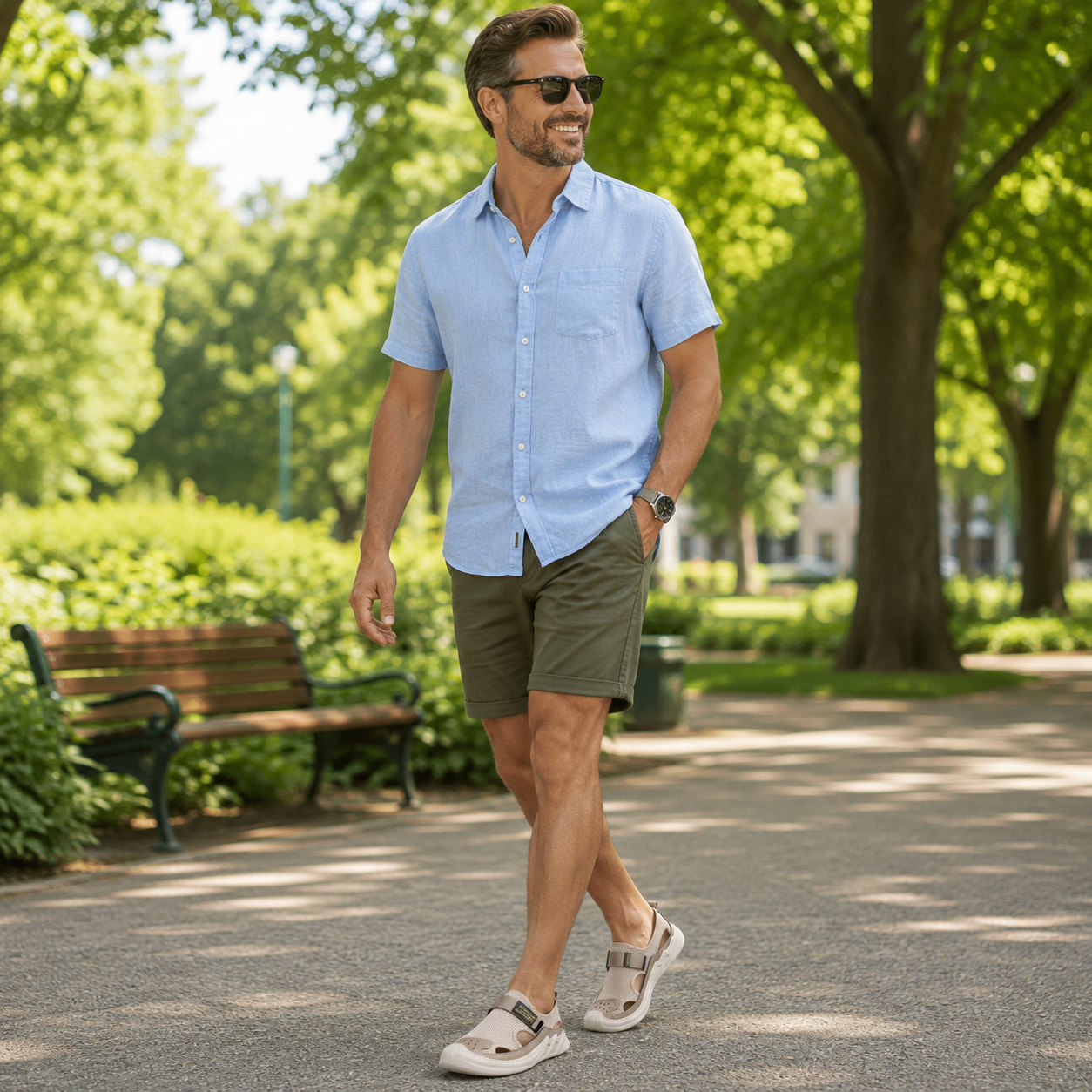 ⏰ ¡Último día – 50% de descuento! ¡No te lo pierdas! Zapatos ortopédicos con diseño ergonómico y función de amortiguación de impactos. ✅ Zapatos ortopédicos saludables diseñados especialmente para hombres europeos.