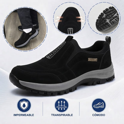 🔷30% de descuento hoy ⏰ - Zapatos ortopédicos de gamuza de una marca australiana de lujo, suaves, cómodos y con excelente soporte 🦶 - Alivia el dolor de pies