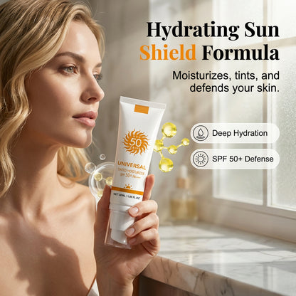 🌞💄 Színezett sminkalapozó SPF 50+-val