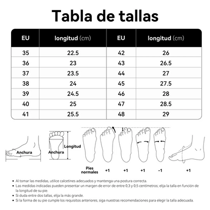 ¡Último día con un 50% de descuento! ⏰ KEENPE® | Alivio del dolor de pies y la fascitis: calzado ortopédico cómodo y transpirable.