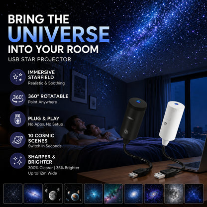 🔌 Plug-and-Play HD csillagvetítő 🌌