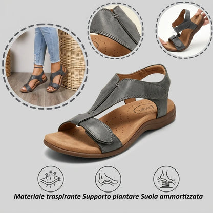 🔥 Sandalias ortopédicas de verano para mujer | Diseño ergonómico, soporte para el arco, comodidad durante todo el día | Antideslizante y transpirable ✅