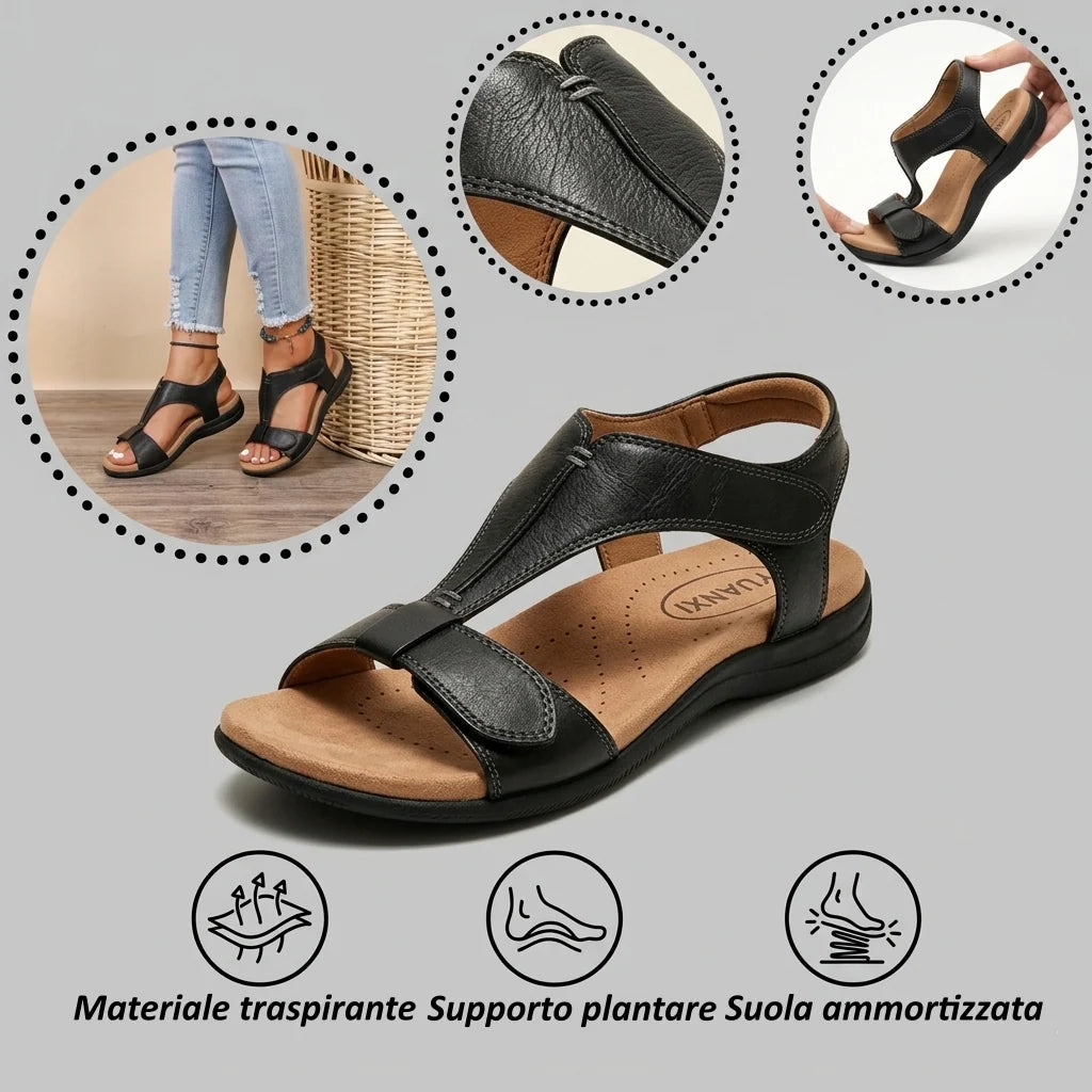 🔥 Sandalias ortopédicas de verano para mujer | Diseño ergonómico, soporte para el arco, comodidad durante todo el día | Antideslizante y transpirable ✅