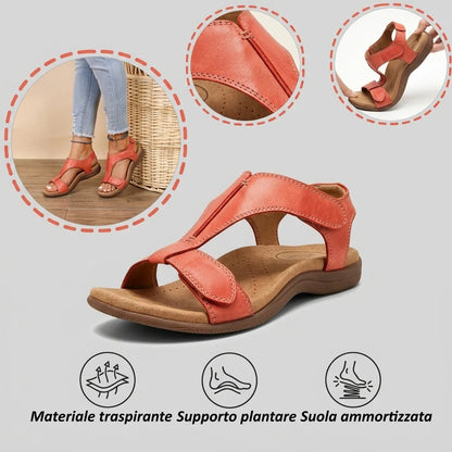 🔥 Sandalias ortopédicas de verano para mujer | Diseño ergonómico, soporte para el arco, comodidad durante todo el día | Antideslizante y transpirable ✅