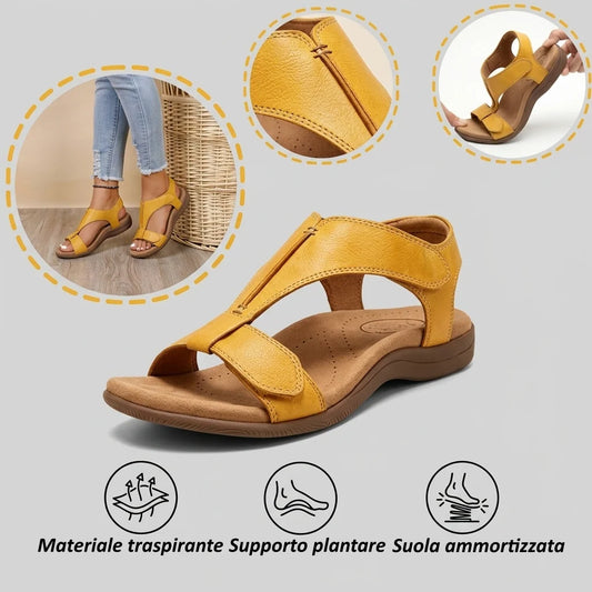 🔥 Sandalias ortopédicas de verano para mujer | Diseño ergonómico, soporte para el arco, comodidad durante todo el día | Antideslizante y transpirable ✅