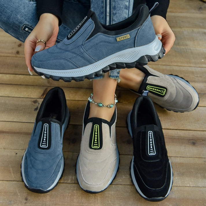 🔷30% de descuento hoy ⏰ - Zapatos ortopédicos de gamuza de una marca australiana de lujo, suaves, cómodos y con excelente soporte 🦶 - Alivia el dolor de pies