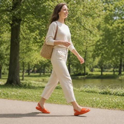 ⏰ ¡50% de descuento hoy! 👡 Sandalias cómodas con soporte para el arco plantar 🦶 Diseño ergonómico para caminar cómodamente todo el día ✅