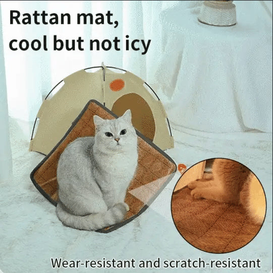 Cukor kisállat-sátor – összecsukható és praktikus 🐱⛺