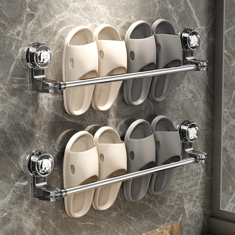 Praktikus, állítható törülközőtartó tapadókoronggal 🧺🚿🔧