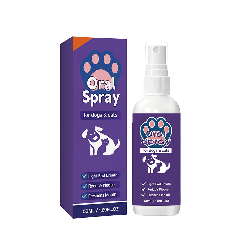 🎁1+1 INGYEN (2 db)✨Szájspray friss leheletért kutyáknak és macskáknak