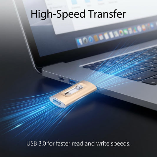 50% Kedvezmény 🏷️3 az 1-ben univerzális USB-meghajtó💾🔌