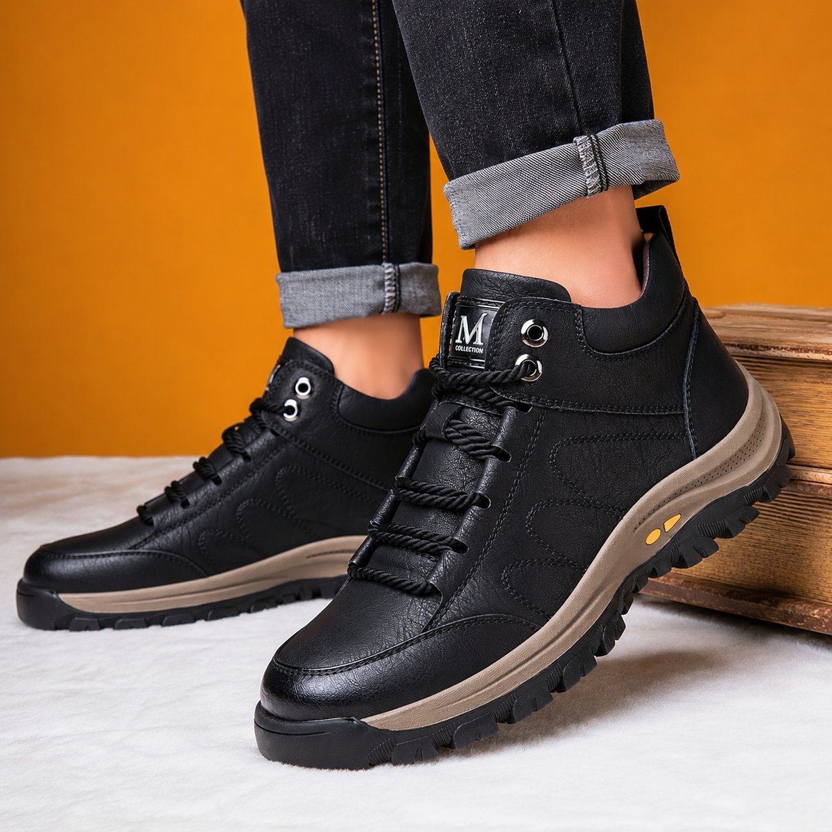 🔥30% de descuento hoy - ¡No te lo pierdas! ⏰ Zapatos ortopédicos de diseño ergonómico - diseño con soporte para el arco del pie 👞 Alivia fácilmente el dolor de pies