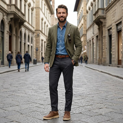 🎉 ¡50% de descuento hoy, termina pronto! 🐂 Zapatos ortopédicos para hombre, hechos a mano con auténtica piel de vaca australiana 👞 Soporte para el arco del pie - Impermeables y antideslizantes ✅ Cómodos para caminar