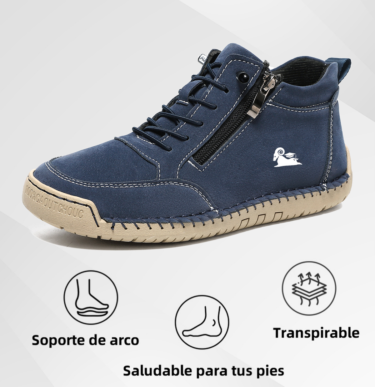 (🔥 50% de descuento - ¡No te lo pierdas!) Zapatos de piel de becerro seleccionados - Zapatos ortopédicos - 👞 - Duraderos, antideslizantes e impermeables (soporte de arco, alivio del dolor, unisex)
