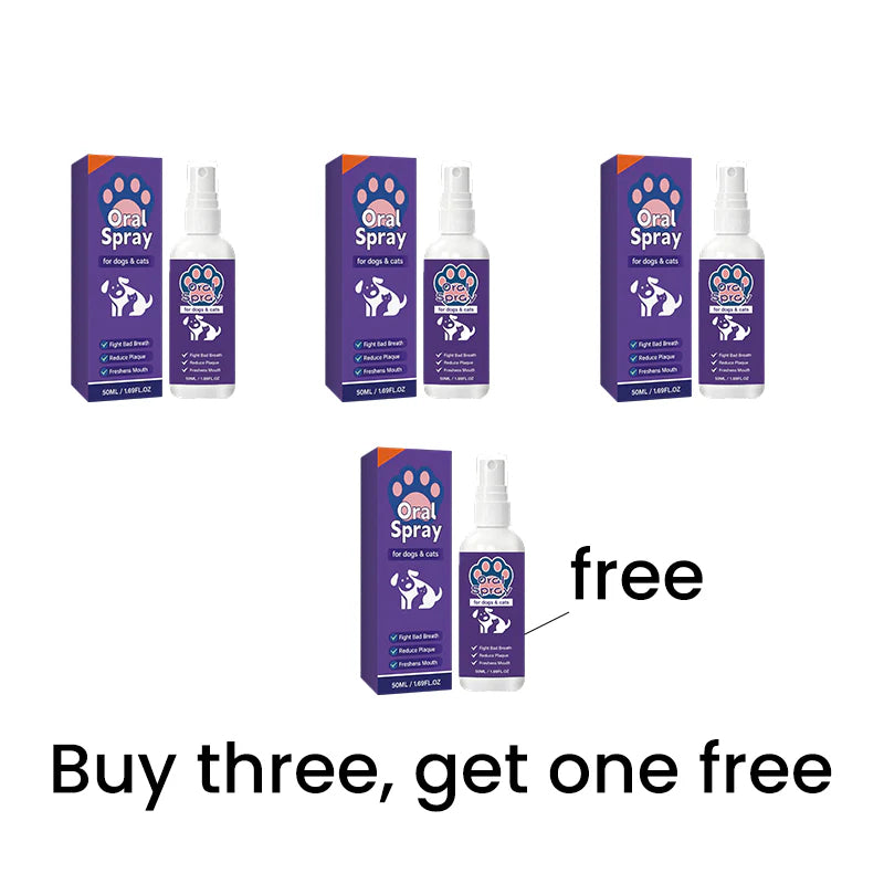 🎁1+1 INGYEN (2 db)✨Szájspray friss leheletért kutyáknak és macskáknak