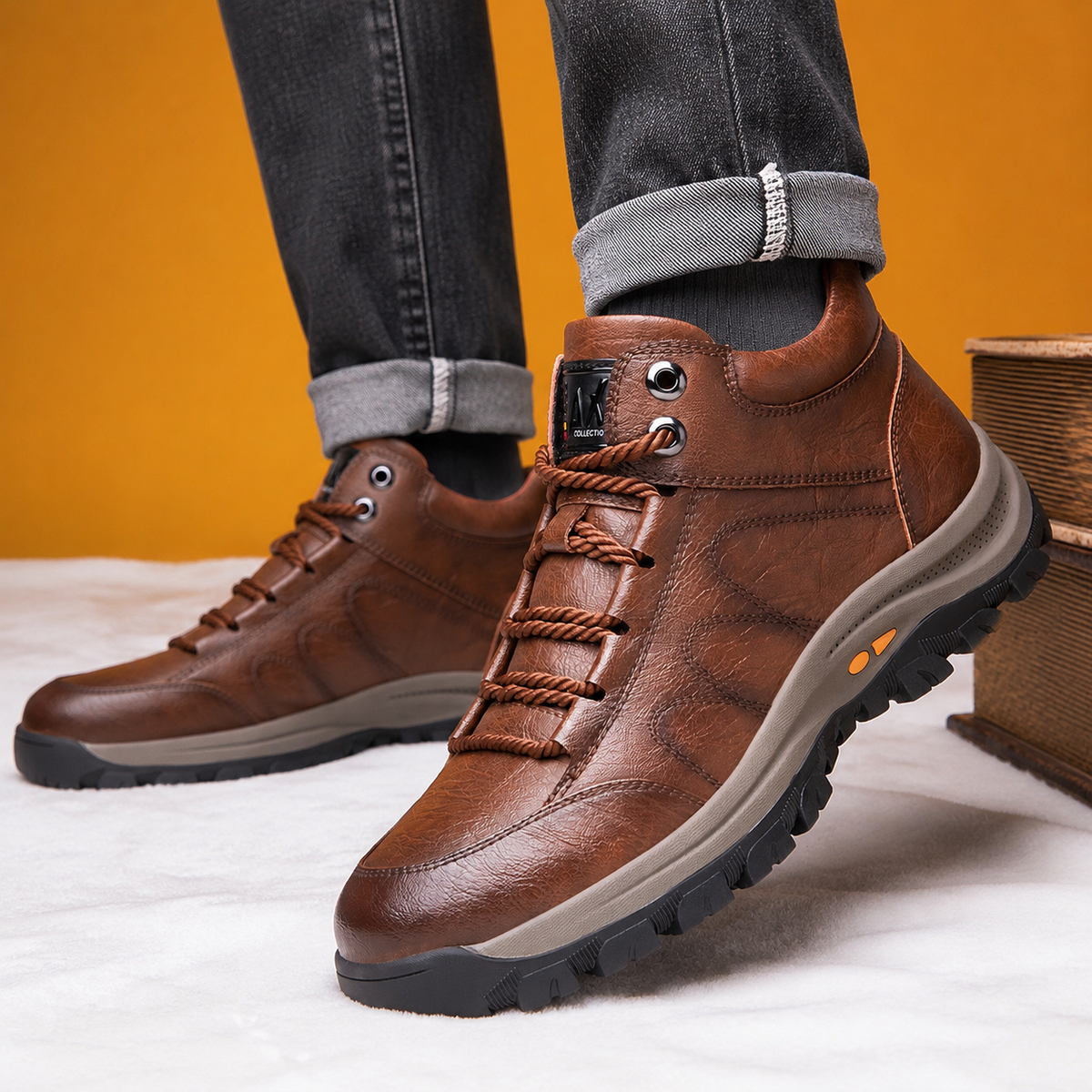🔥30% de descuento hoy - ¡No te lo pierdas! ⏰ Zapatos ortopédicos de diseño ergonómico - diseño con soporte para el arco del pie 👞 Alivia fácilmente el dolor de pies