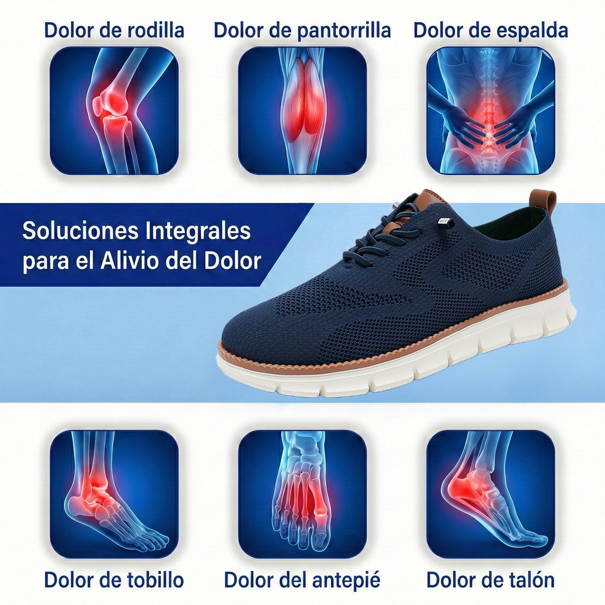 🔥 Oferta especial de hoy: ¡50% de descuento! ⏰ ¡Mocasines transpirables y antideslizantes! Con soporte de arco y entresuela acolchada, di adiós al dolor de pies.